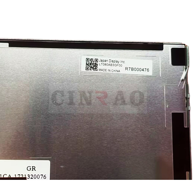 Display LCD de 8 polegadas LT080AB3G600 LT080AB3G700 LT080AB3G900 LT080AB3GE00 LT080AB3GF00 Audi A6 A8 Car Panel Screen