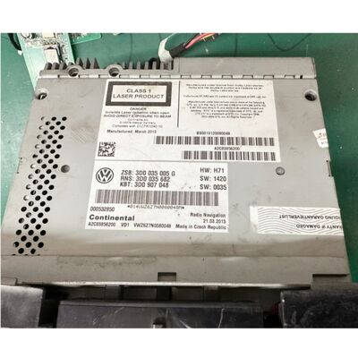 Rádio de navegação de carro para Volkswagen Phaeton RNS810 Stereo Player VW RNS 810 GPS Audio