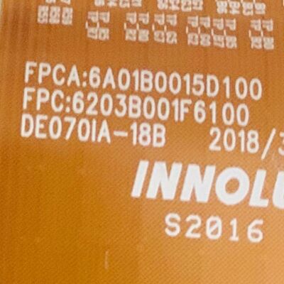 Tela LCD TFT 800 * 480 DE070IA-18B de 7 polegadas para painel de carro de caminhão MAN