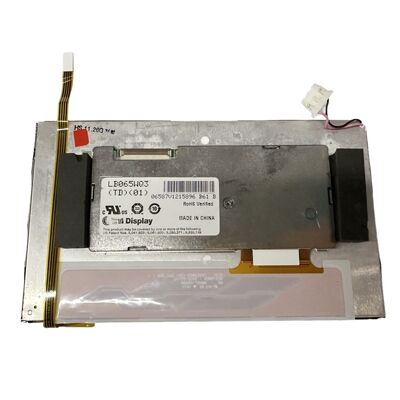6Display LCD TFT de 0,5 polegadas com painel de tela sensível ao toque LB065W03 ((TD) ((01) para navegação GPS de carro LB065W03-TD01