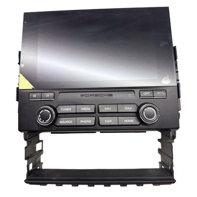 Painel de ecrã de carro automotivo para Porsche PCM4 LCD Display Media Faceplate Navegação GPS