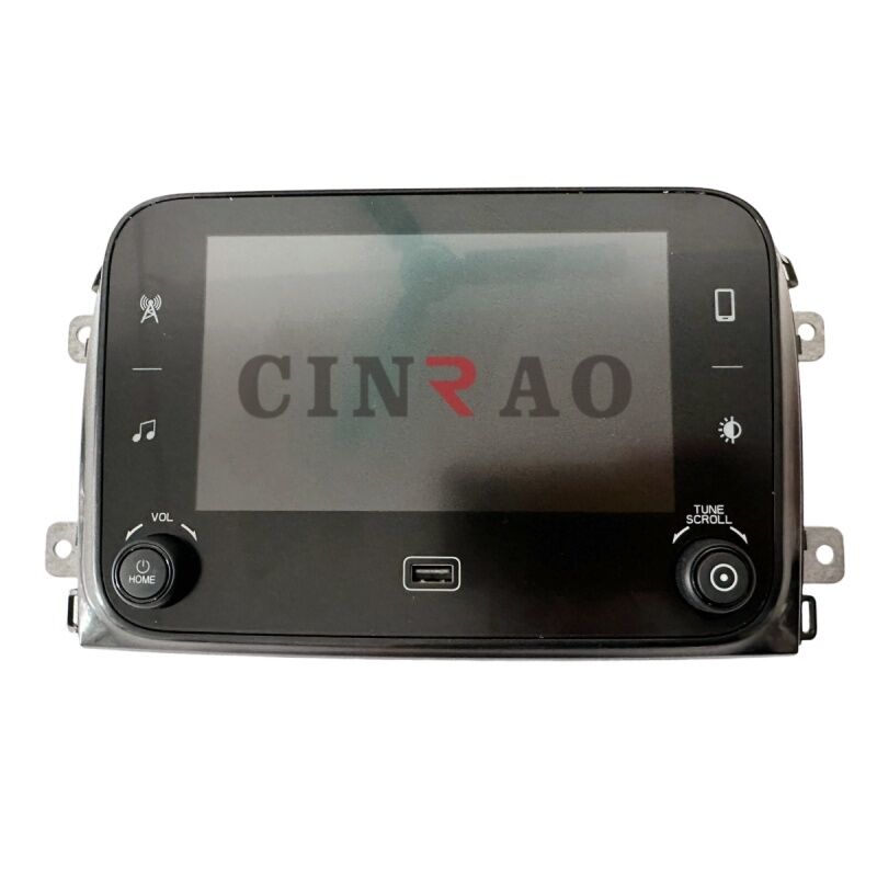 Monitor de Tela de Carro Fiat ICS0707 Display LCD 250MY24 7 AV WDAB Navegação GPS