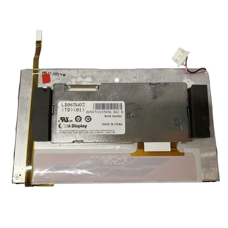 6Display LCD TFT de 0,5 polegadas com painel de tela sensível ao toque LB065W03 ((TD) ((01) para navegação GPS de carro LB065W03-TD01