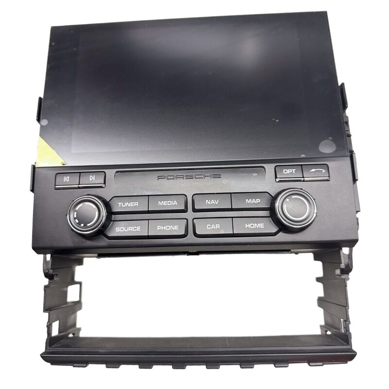 Painel de ecrã de carro automotivo para Porsche PCM4 LCD Display Media Faceplate Navegação GPS