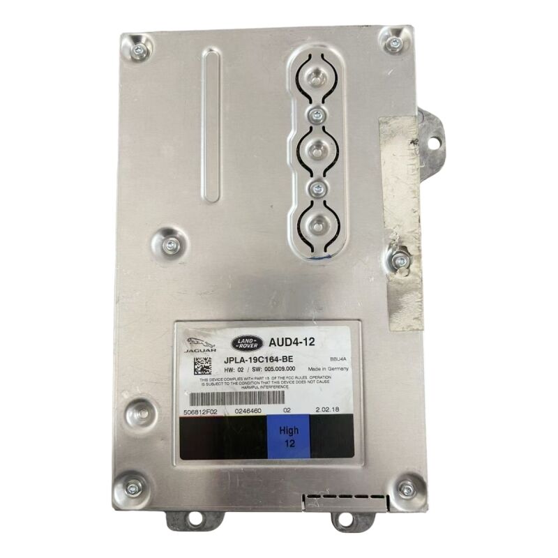 Amplificador de potência automotivo Land Rover Jagua para carro JPLA-19C164-BE Controlador de amplificador de áudio AUD4-12