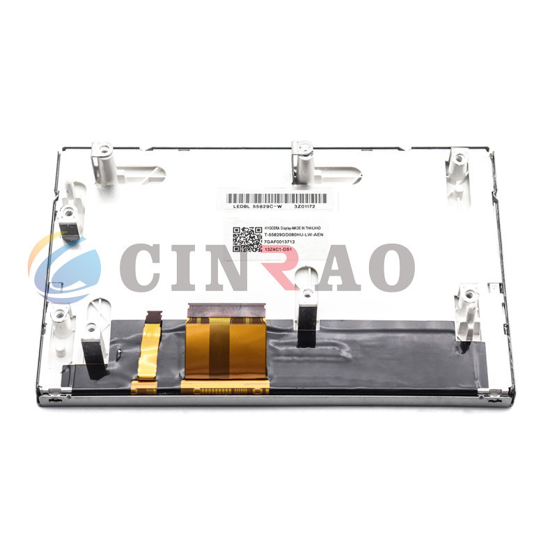 Painel de Tela de 8 Polegadas T-55829GD080HU-LW-AEN/ACN/AGN LCD para Navegação GPS Automotiva KYOCERA