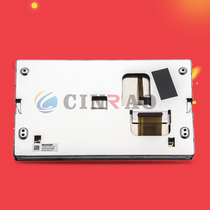 8,0 tela de exposição automotivo afiada da POLEGADA LQ080Y5DW03 LCD para a substituição das peças de automóvel do carro
