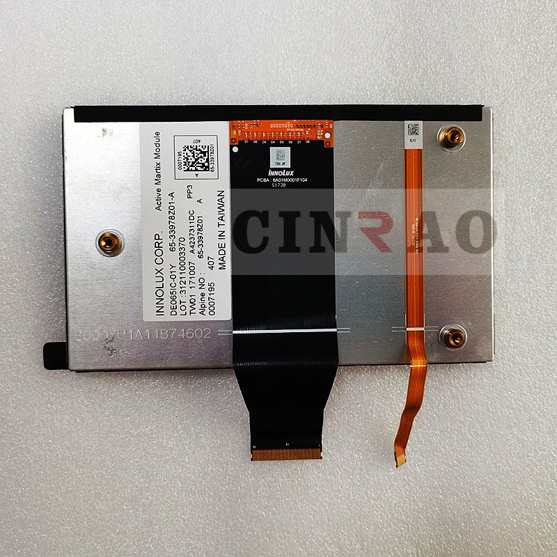 GPS tela de exposição DE065IC-01Y de TFT LCD de 6,5 polegadas para BMW Mini Car Automotive Naviation